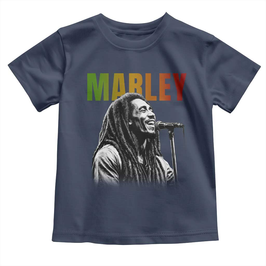 Vintage Marley Toddler T Shirt Rastaman Jamaica Jamaican Rasta Reggage Music