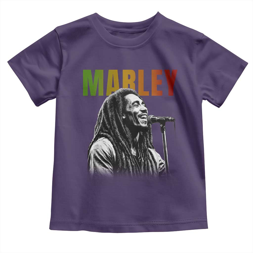 Vintage Marley Toddler T Shirt Rastaman Jamaica Jamaican Rasta Reggage Music
