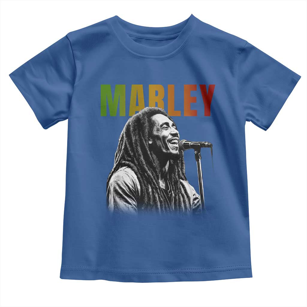 Vintage Marley Toddler T Shirt Rastaman Jamaica Jamaican Rasta Reggage Music