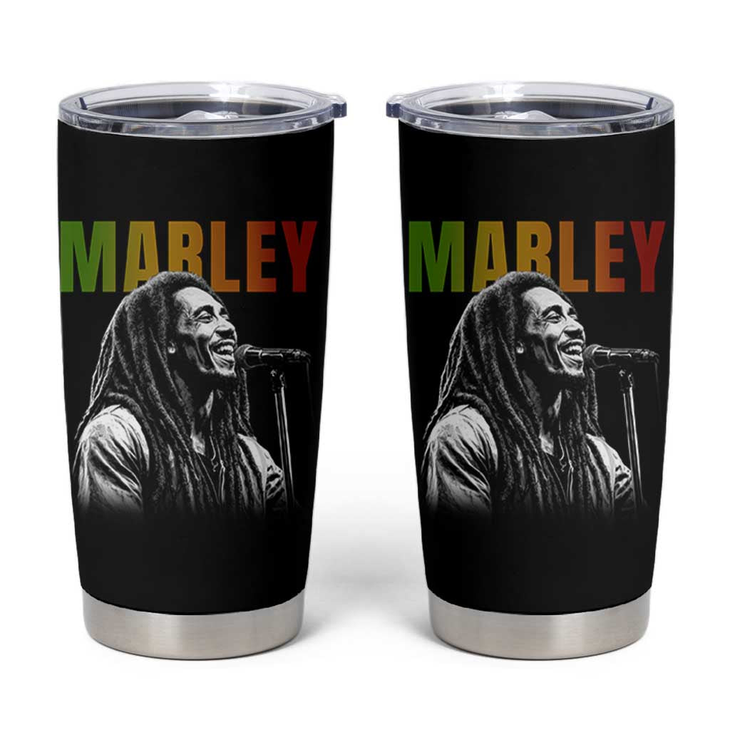 Vintage Marley Tumbler Cup Rastaman Jamaica Jamaican Rasta Reggage Music