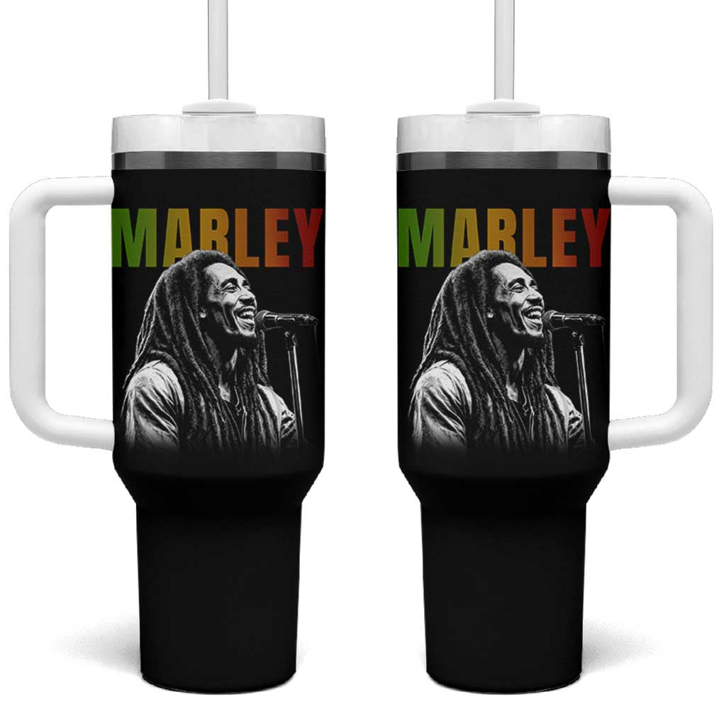 Vintage Marley Tumbler With Handle Rastaman Jamaica Jamaican Rasta Reggage Music