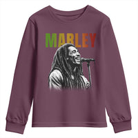Vintage Marley Youth Sweatshirt Rastaman Jamaica Jamaican Rasta Reggage Music