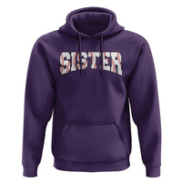 Baseball Sister Hoodie Retro Varsity Baseball Season Family