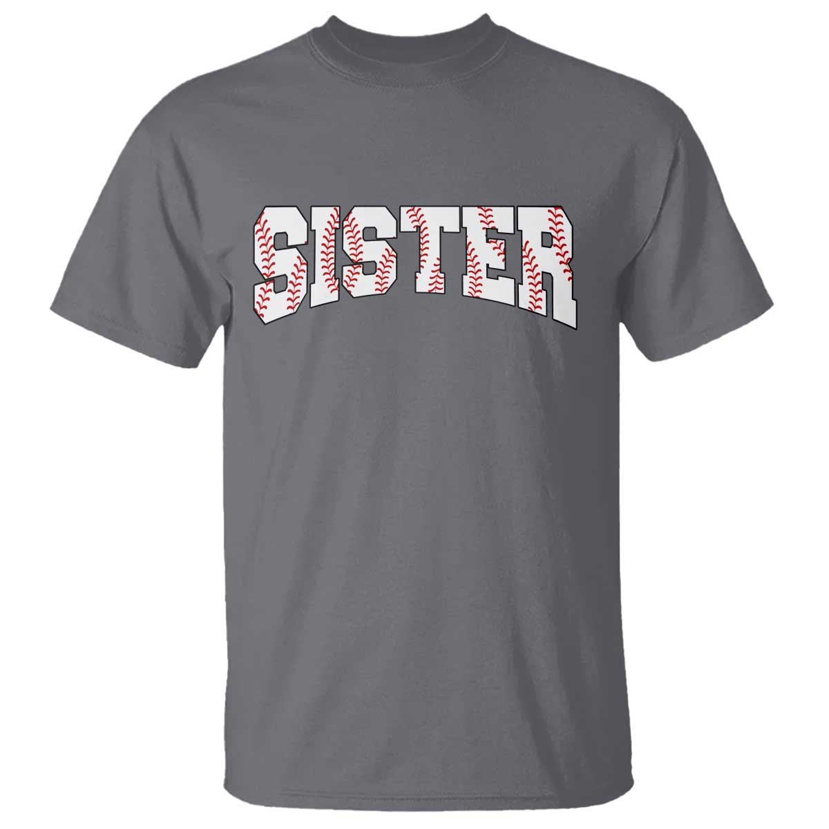 Baseball Sister T Shirt Retro Varsity Baseball Season Family