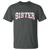 Baseball Sister T Shirt Retro Varsity Baseball Season Family
