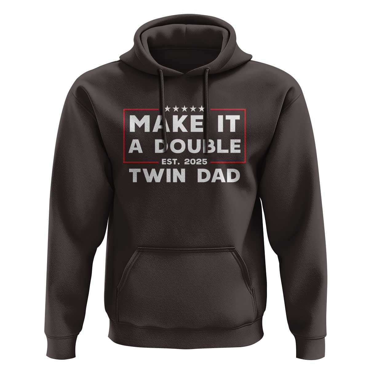 Twin Dad Hoodie Make It A Double Funny New Dad Fathers Day