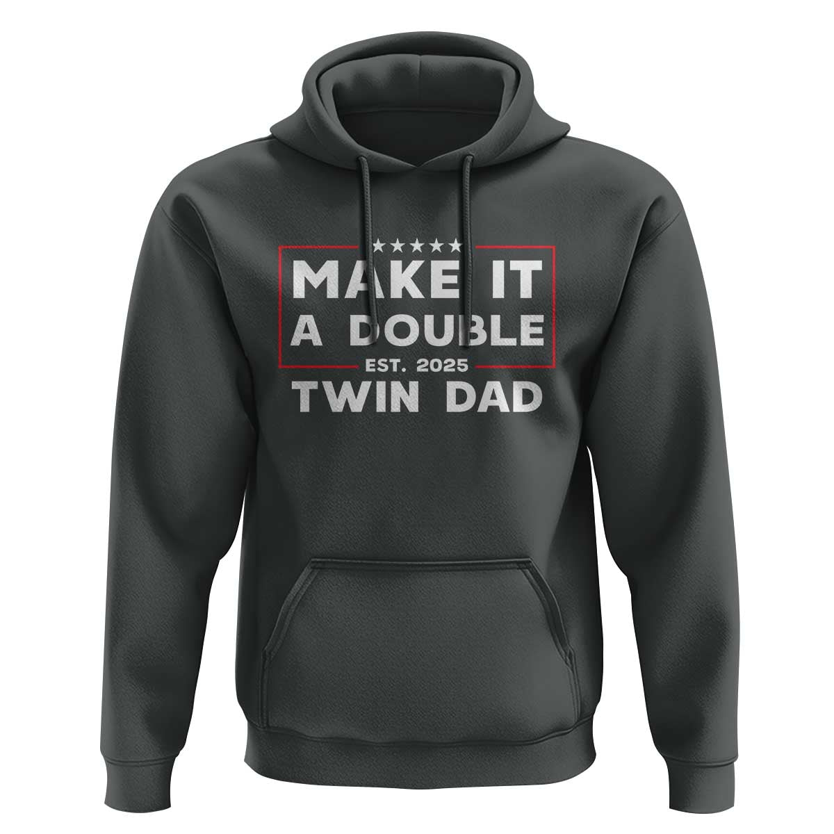 Twin Dad Hoodie Make It A Double Funny New Dad Fathers Day