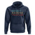 Retro Twin Dad Hoodie Make It A Double Funny Fathers Day