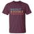 Retro Twin Dad T Shirt Make It A Double Funny Fathers Day