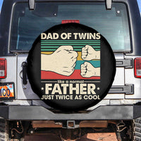 Retro Twin Dad Spare Tire Cover Like A Normal But Just Twice As Cool