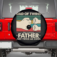 Retro Twin Dad Spare Tire Cover Like A Normal But Just Twice As Cool