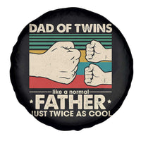Retro Twin Dad Spare Tire Cover Like A Normal But Just Twice As Cool