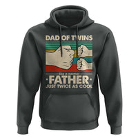 Retro Twin Dad Hoodie Like A Normal But Just Twice As Cool