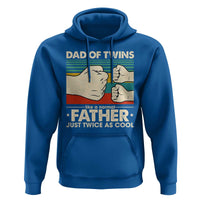 Retro Twin Dad Hoodie Like A Normal But Just Twice As Cool