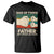 Retro Twin Dad T Shirt Like A Normal But Just Twice As Cool