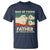 Retro Twin Dad T Shirt Like A Normal But Just Twice As Cool