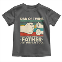 Retro Twin Dad Toddler T Shirt Like A Normal But Just Twice As Cool