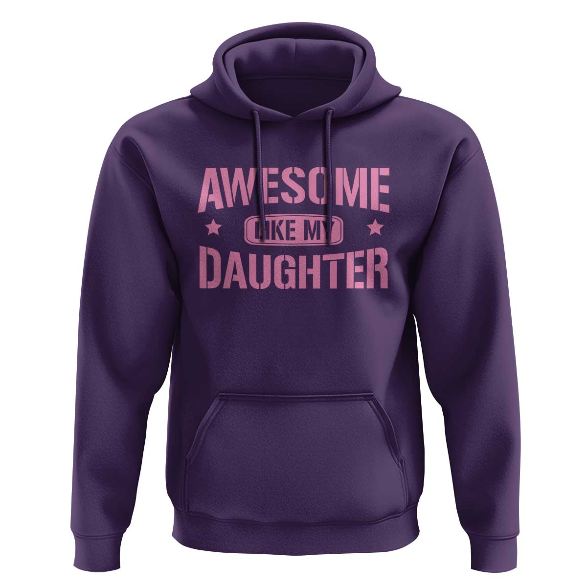 Awesome Like My Daughter Hoodie Funny Girl Dad Fathers Day