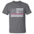 Awesome Like My Daughter T Shirt Girl Dad Father's Day American Flag