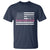 Awesome Like My Daughter T Shirt Girl Dad Father's Day American Flag