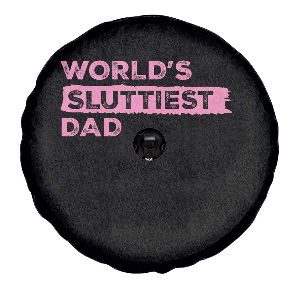Worlds Sluttiest Dad Spare Tire Cover Funny Meme Joke