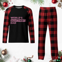 Worlds Sluttiest Dad Plaid Pajama Set Funny Meme Joke - Wonder Print Shop
