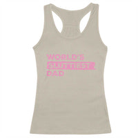 Worlds Sluttiest Dad Racerback Tank Top Funny Meme Joke