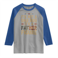 It's Not A Dad Bod It's A Father Figure Raglan Shirt Funny Retro Vintage American Flag