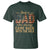 Just A Dad Who Always Came Back With The Milk T Shirt Retro American Flag