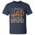 Just A Dad Who Always Came Back With The Milk T Shirt Retro American Flag