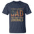 Just A Proud Dad That Didn't Raise Liberals T Shirt Retro American Flag - Wonder Print Shop