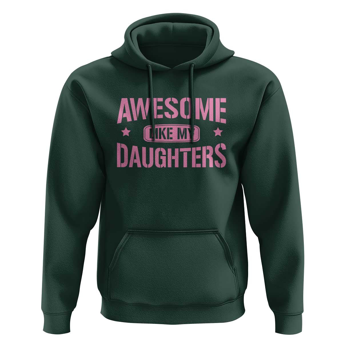 Awesome Like My Daughters Hoodie Funny Girl Dad Fathers Day