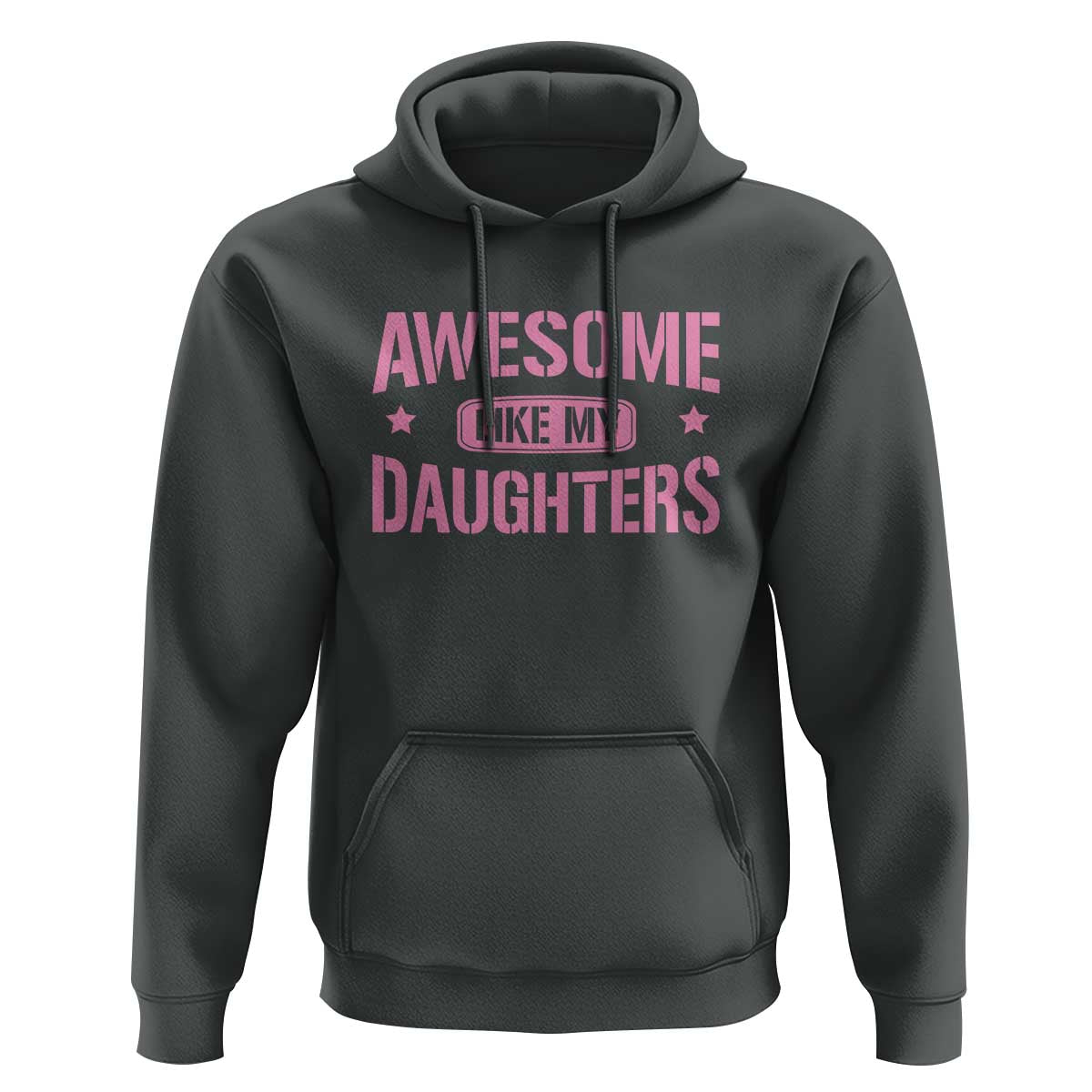 Awesome Like My Daughters Hoodie Funny Girl Dad Fathers Day
