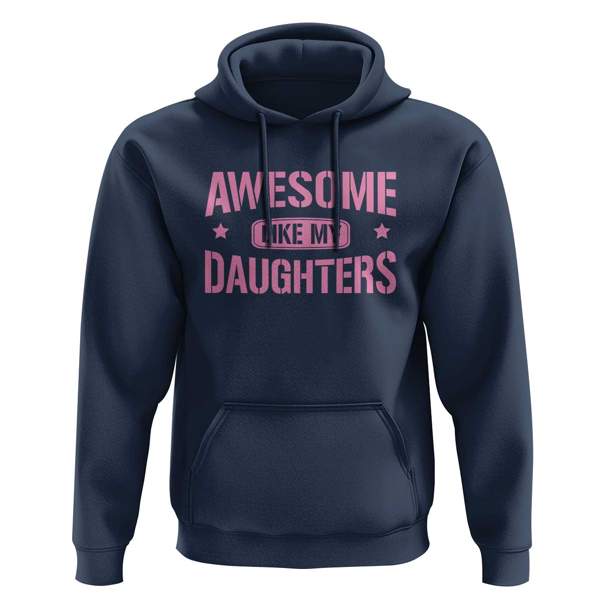 Awesome Like My Daughters Hoodie Funny Girl Dad Fathers Day