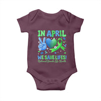 Donate Life Month Baby Onesie In April We Save Lives Organ Donation