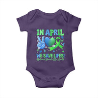 Donate Life Month Baby Onesie In April We Save Lives Organ Donation