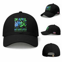 Donate Life Month Baseball Cap In April We Save Lives Organ Donation