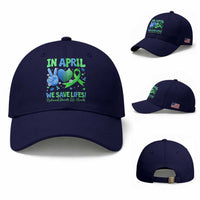 Donate Life Month Baseball Cap In April We Save Lives Organ Donation