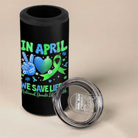 Donate Life Month 4 in 1 Can Cooler Tumbler In April We Save Lives Organ Donation