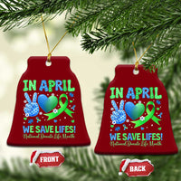 Donate Life Month Ceramic Ornament In April We Save Lives Organ Donation