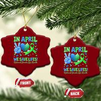 Donate Life Month Ceramic Ornament In April We Save Lives Organ Donation