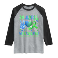 Donate Life Month Raglan Shirt In April We Save Lives Organ Donation