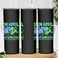 Donate Life Month Skinny Tumbler In April We Save Lives Organ Donation
