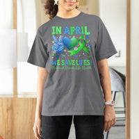Donate Life Month T Shirt For Women In April We Save Lives Organ Donation