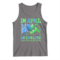 Donate Life Month Tank Top In April We Save Lives Organ Donation