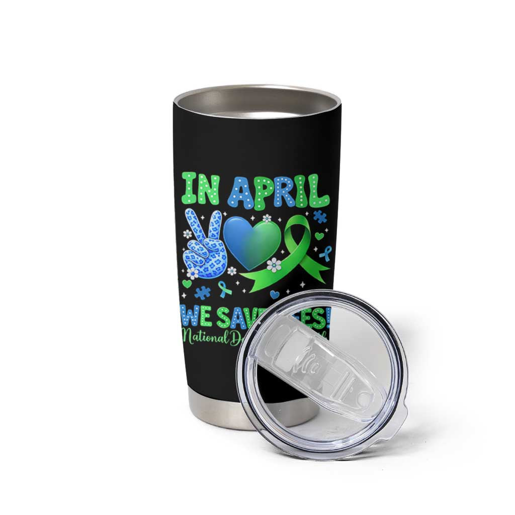 Donate Life Month Tumbler Cup In April We Save Lives Organ Donation
