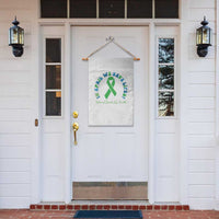 National Donate Life Month Garden Flag Green Ribbon Organ Donation In April We Save Lives