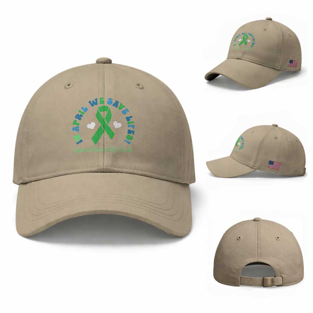 National Donate Life Month Baseball Cap Green Ribbon Organ Donation In April We Save Lives