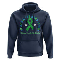 National Donate Life Month Hoodie Green Ribbon Organ Donation In April We Save Lives