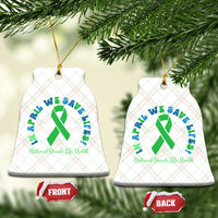 National Donate Life Month Ceramic Ornament Green Ribbon Organ Donation In April We Save Lives